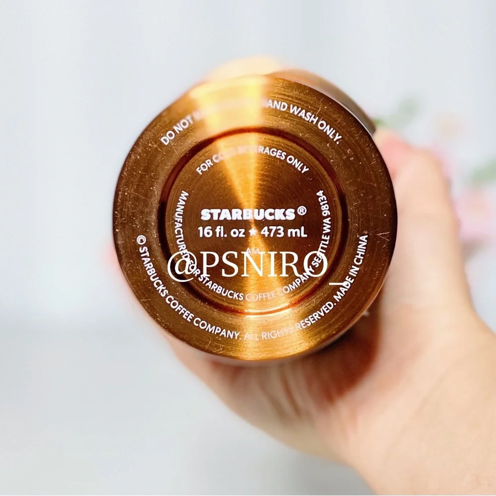 Starbucks Brown Cold Cup Tumbler